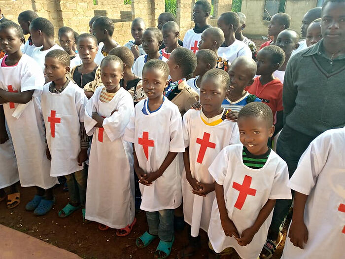 DOZENS OF CHILDREN BAPTIZED AT KENYAN ORTHODOX ORPHANAGE (+VIDEO)