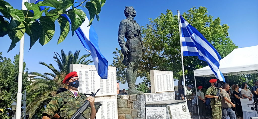 Τιμήθηκε στα Ανώγεια η 77η επέτειος του Ολοκαυτώματος