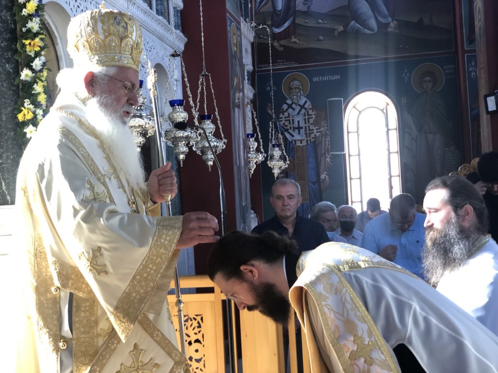 Εορτή Αγίου Ιωάννου του Προδρόμου στη Θήβα – Χειροτονία Πρεσβυτέρου