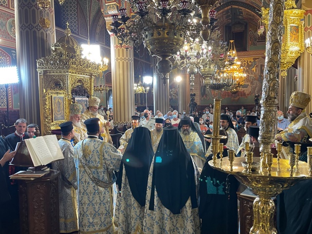 Η εορτή της Κοιμήσεως της Θεοτόκου στη Μονή Κύκκου