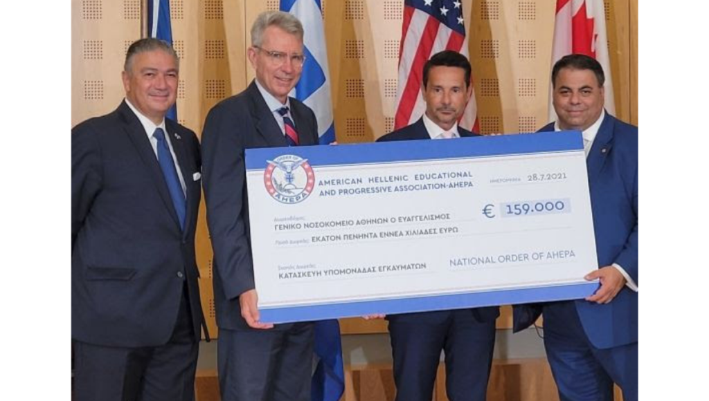 Kokotas Opens AHEPA Emergency Relief Fund for Greece’s Wildfires