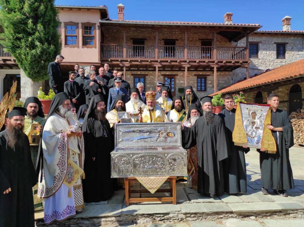 Ο εορτασμός του Οσίου Νικάνορος στην Ιερά Μονή Ζάβορδας