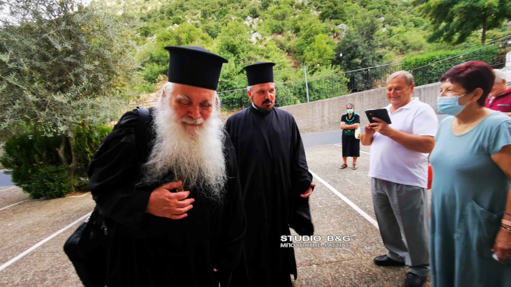 Ο Μητροπολίτης Νεκτάριος στο Κεφαλόβρυσο Αργολίδος