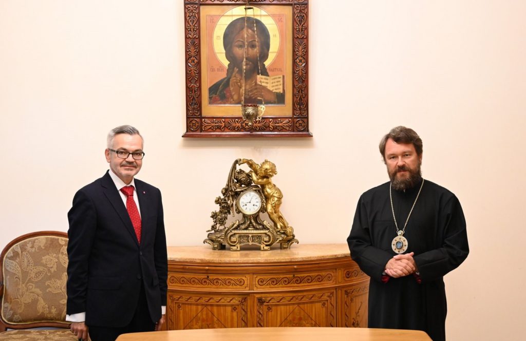 Председатель ОВЦС встретился с новоназначенным послом Польши в России