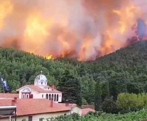 Από θαύμα σώθηκε η Μονή του Οσίου Δαυίδ