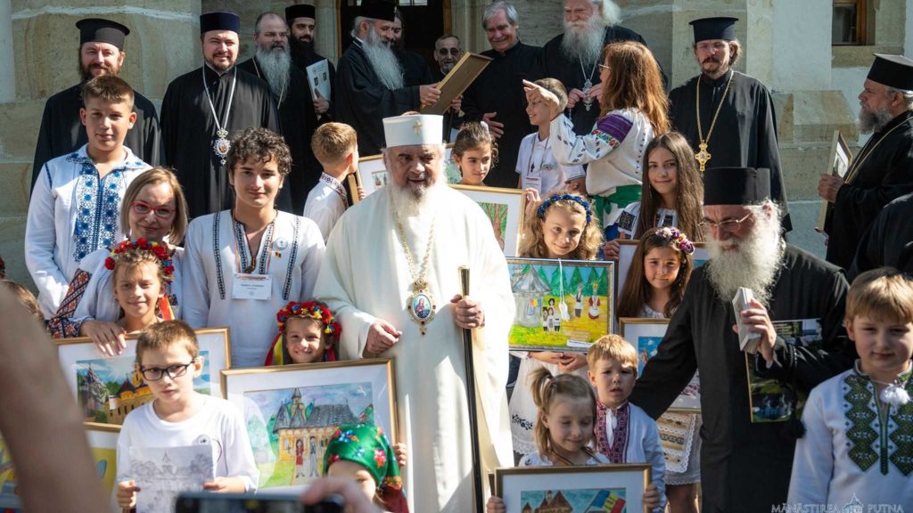 O Πατριάρχης Ρουμανίας συναντήθηκε με παιδιά