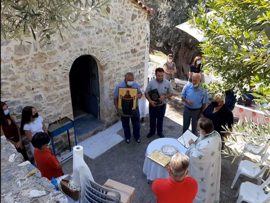 Η εορτή της Τιμίας Ζώνης στην Μονή Αγίου Νικολάου Άνω Βάθειας