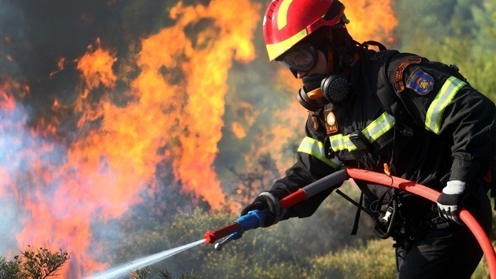 Πυροσβεστικές επιχειρήσεις σε Γορτυνία, Αρχαία Ολυμπία και Ανατολική Μάνη