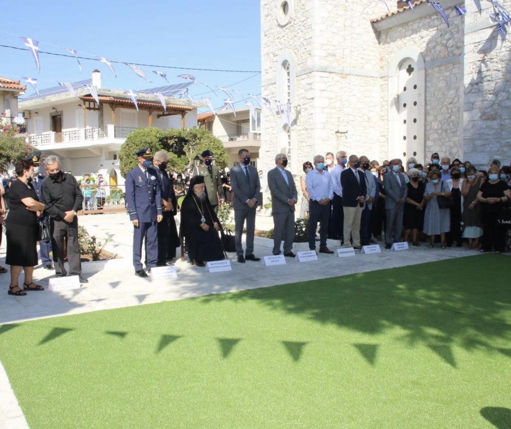 Ο Αλκιβιάδης Στεφανής στη Μνήμη του Επισμηναγού Βασιλείου