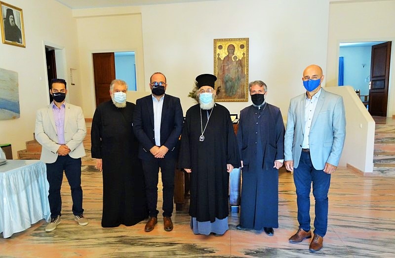 Στον Μητροπολίτη Λέρου ο Γ.Γ. Υπουργείου Αιγαίου