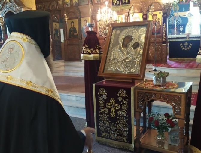 Το Μορφοβούνι υποδέχθηκε την Παναγία την Κορωνιώτισσα