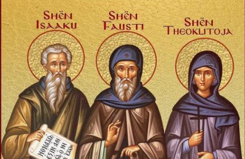 Saloma Miroprurëse. Oshënarët Isaaku, Dalmati, Fausti. Oshënare Theodhora. Oshënare Theoklitoja.