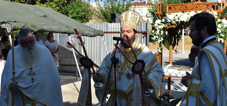 Η Κοίμηση της Θεοτόκου στη Μητρόπολη Κομοτηνής