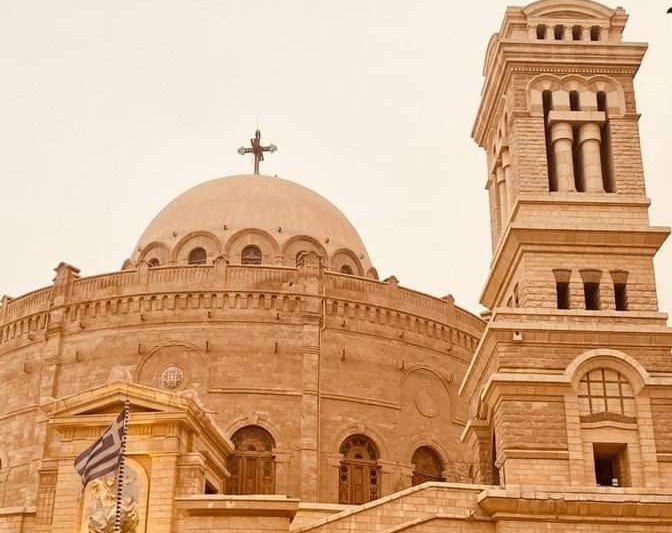 Δεκαπενταύγουστος στην Ιερά Πατριαρχική Μονή Αγίου Γεωργίου παλαιού Καΐρου