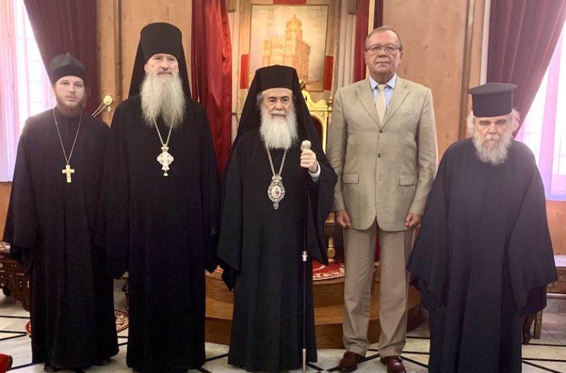 Στον Πατριάρχη Ιεροσολύμων ο Πρέσβης της Ρωσίας στο Ισραήλ