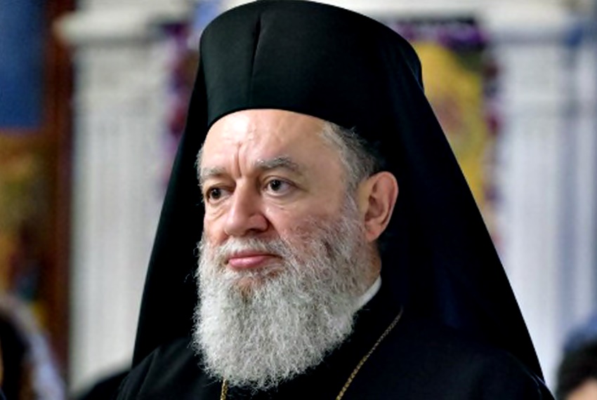 Ο Μητροπολίτης Χαλκίδος στην πυρόπληκτη ενορία Χρόνιας