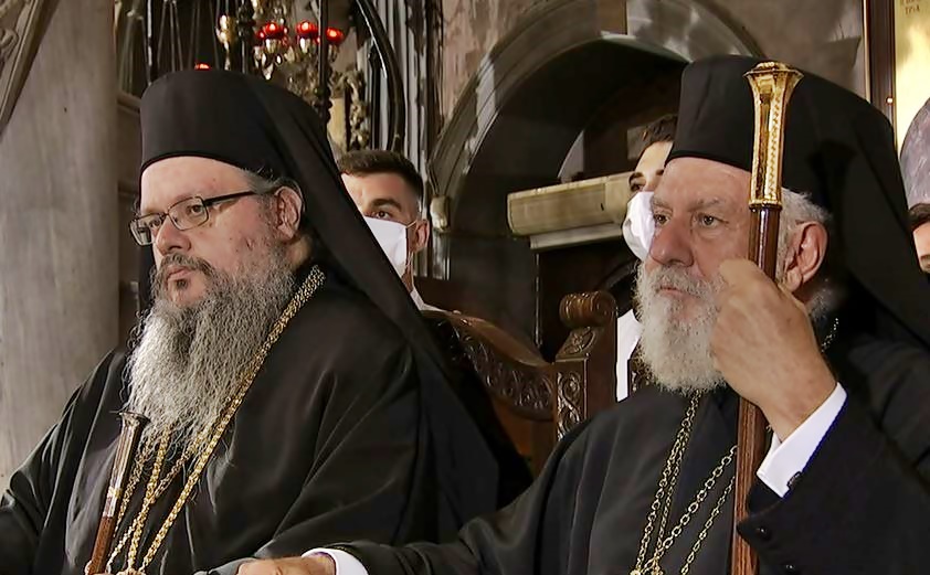 Μέγας Πανηγυρικός Εσπερινός στην Παναγιά της Τήνου (ΣΤΙΓΜΙΟΤΥΠΑ)