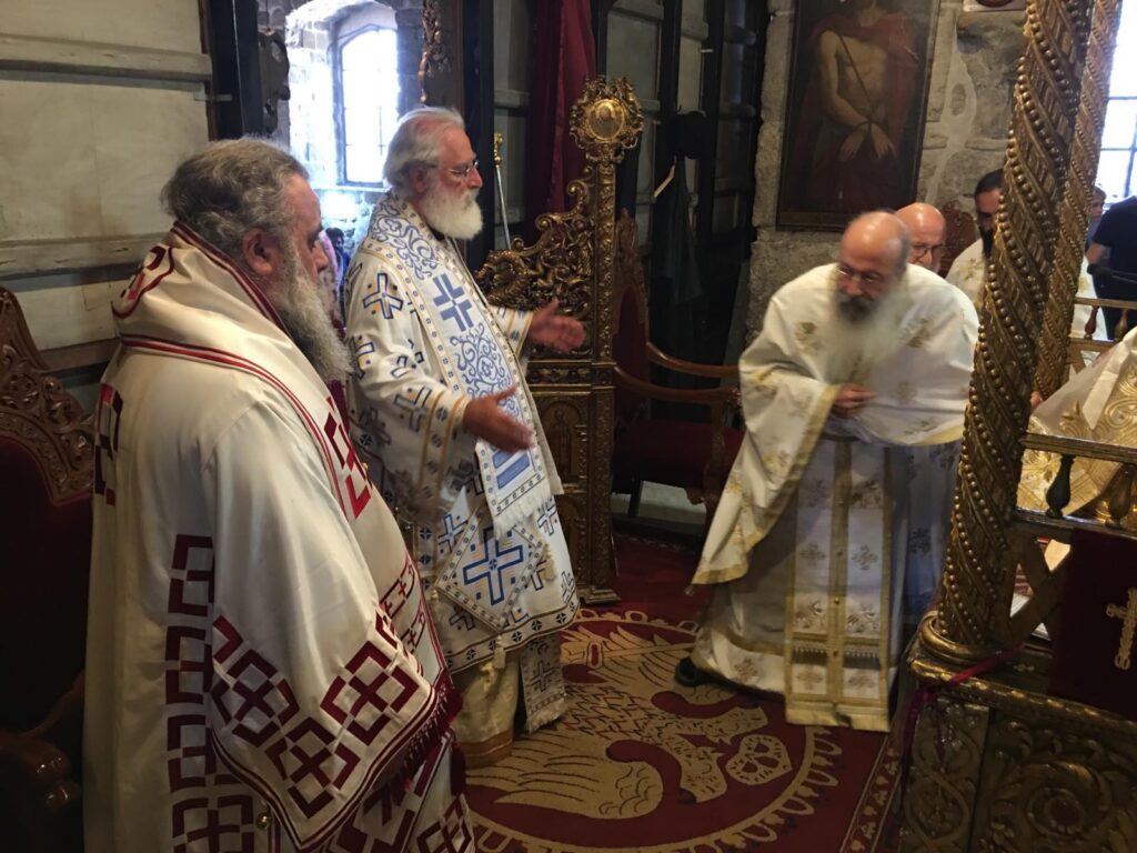 Τη Μητρόπολη Κιτίου επισκέφθηκε ο Μητροπολίτης Αρκαλοχωρίου