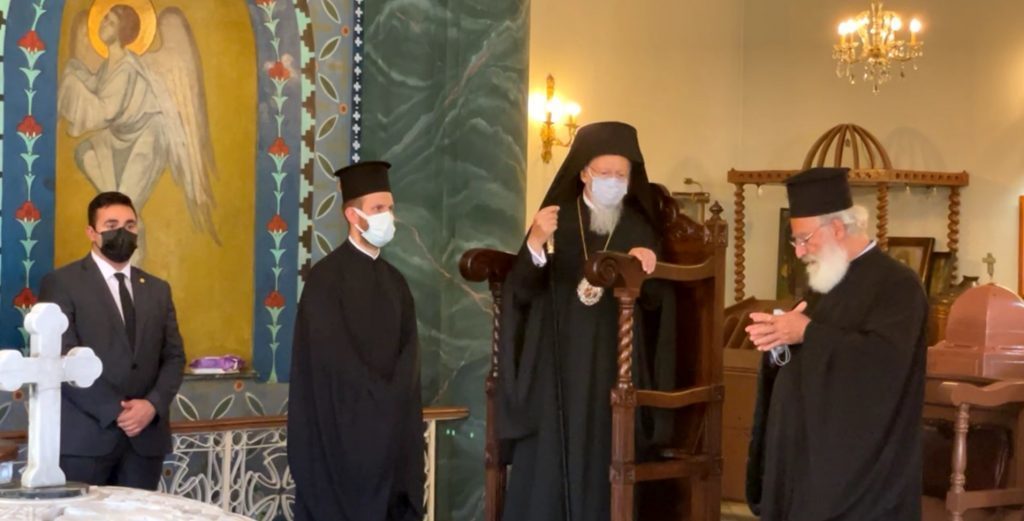 Ecumenical Patriarch Bartholomew officiates at service of the Great Paraklesis