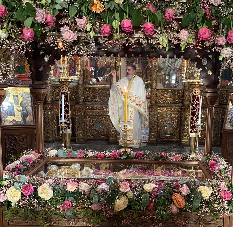 Γιορτάστηκε η Παναγία η Μεσανή στη Σαντορίνη