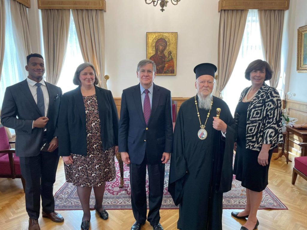 Στον Παναγιώτατο ο Πρέσβης των ΗΠΑ στην Άγκυρα