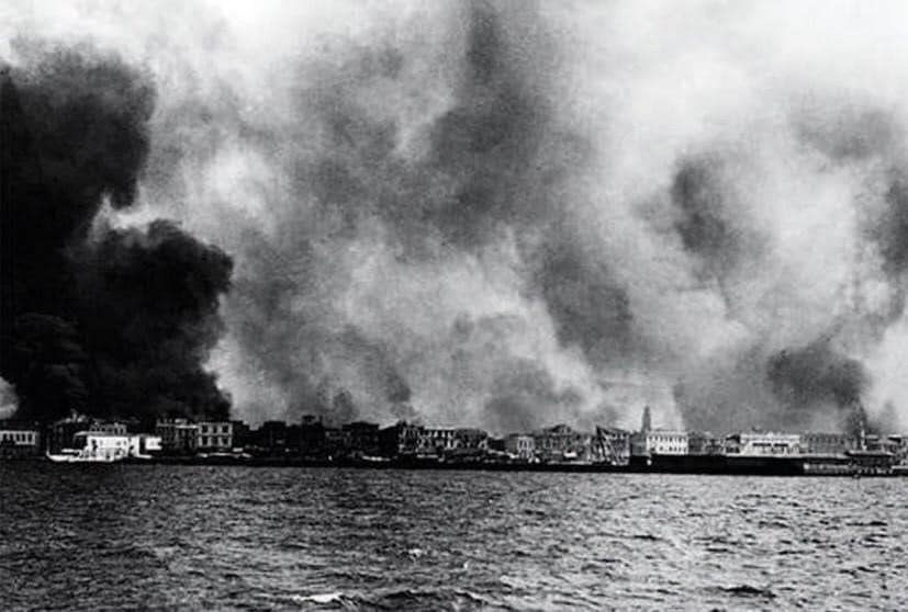Σαν σήμερα 31 Αυγούστου 1922: Η Σμύρνη καίγεται!