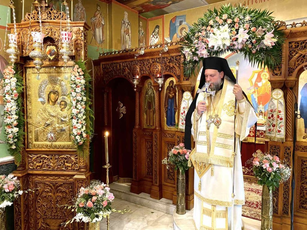 Great Archieratical Orthros at Metropolitan chapel of St. Paraskevi in Nea Ionia