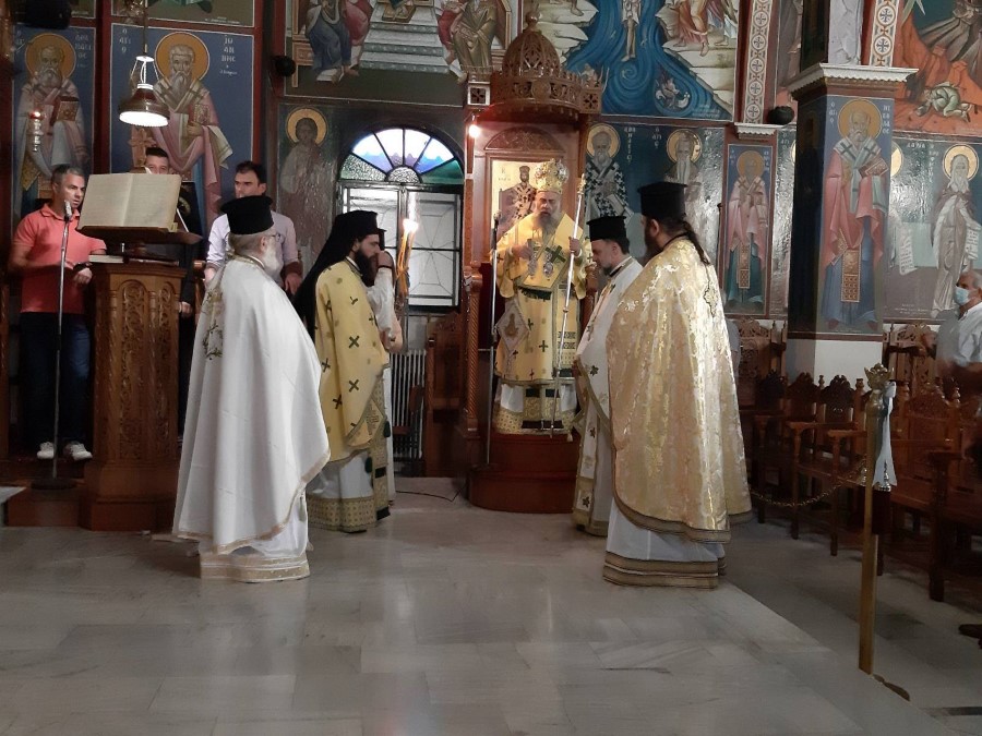 Η εορτή του Αγίου Αλεξάνδρου στην Μητρόπολη Θεσσαλιώτιδος