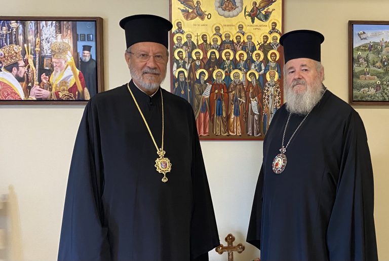 Ο Επίσκοπος Κεράμων στην Ιερά Μητρόπολη Κυδωνίας