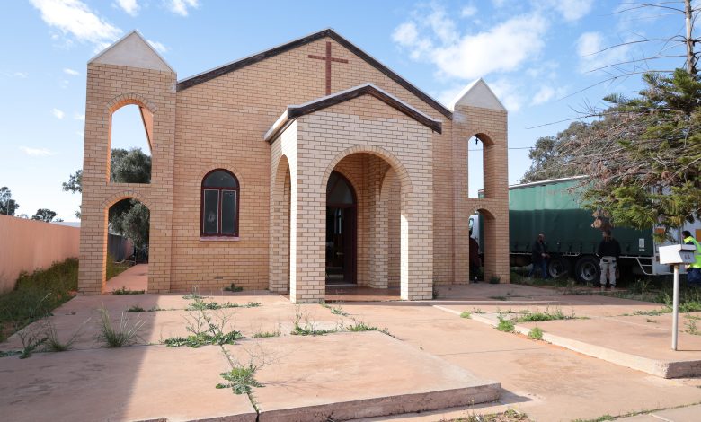 Ο Επίσκοπος Σινώπης στον Άγιο Ιωάννη τον Πρόδρομο της Port Augusta