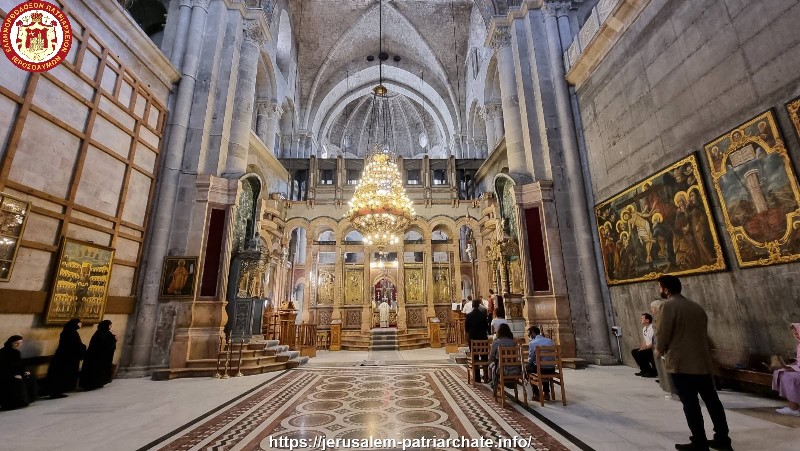 الإحتفال بتذكار تدشين كنيسة القيامة المقدسة