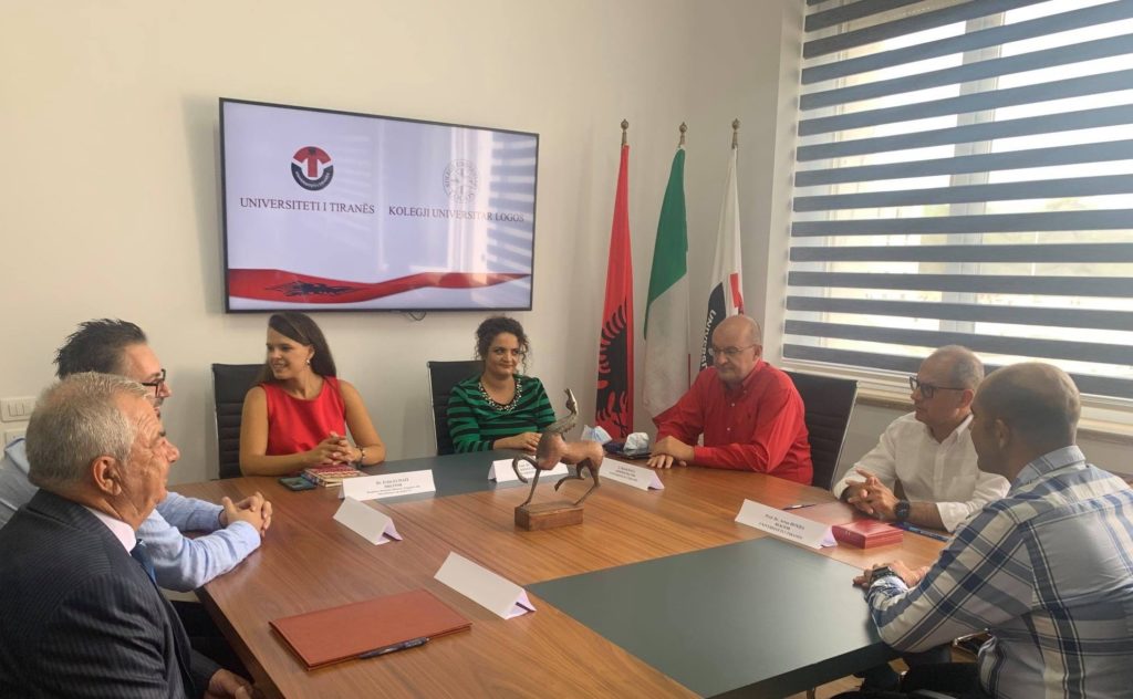 Μνημόνιο συνεργασίας Κολλεγίου «Λόγος» και Πανεπιστημίου Τιράνων