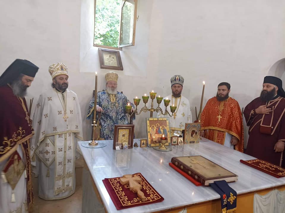 ღვთისმშობლის შობის დღესასწაულთან დაკავშირებით, საზეიმო ლიტურგია აღავლინა ხარაგაულის