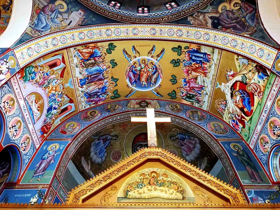 Εξ ολοκλήρου αγιογραφείται ο Άγιος Νικόλαος στην Ιερισσό