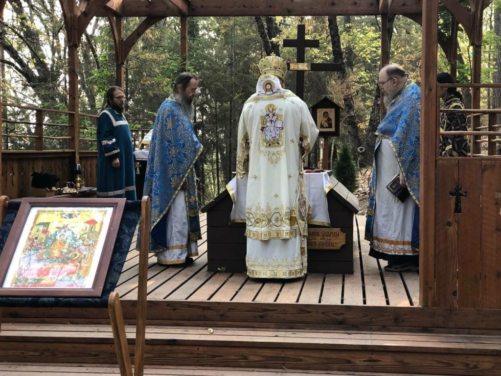 ST. HERMAN’S BROTHERHOOD RETURNS FROM EVACUATION IN TIME FOR DORMITION AND ANNIVERSARY OF FR. SERAPHIM (ROSE)
