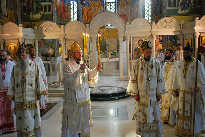 SERBIAN AND SLOVAK HIERARCHS CONCELEBRATE FEAST OF PRAGUE-MARTYR ST. GORAZD