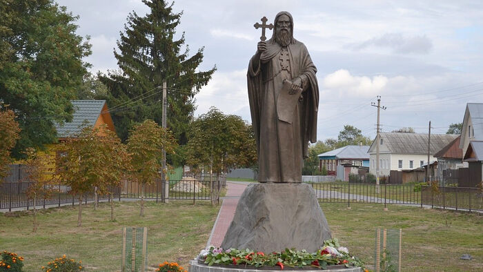 MONUMENT TO ST. HERMAN OF ALASKA UNVEILED IN HIS HOMETOWN