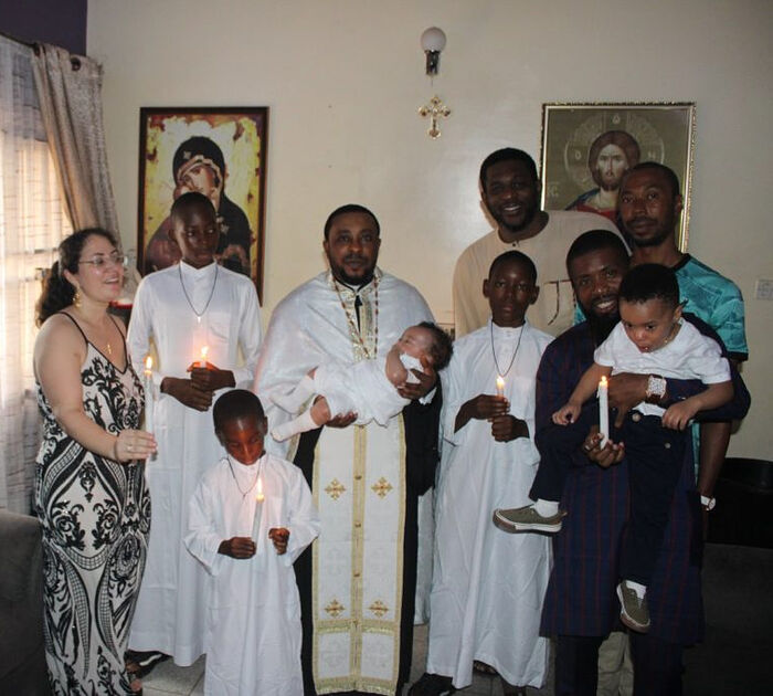 FIVE CHILDREN BAPTIZED INTO CHRIST IN NIGERIA