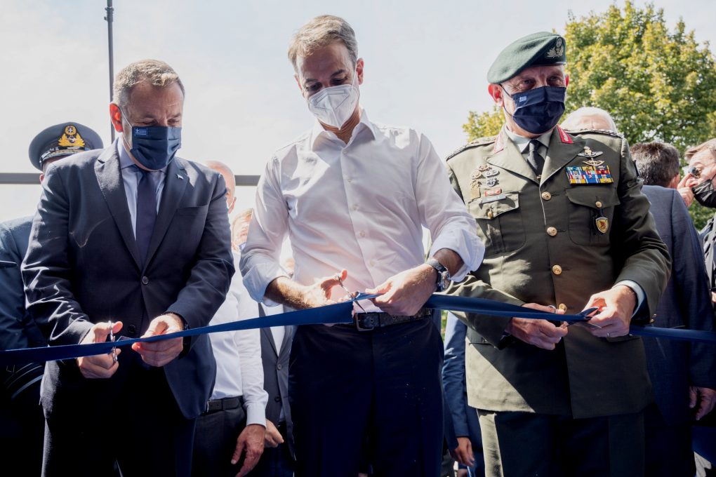 Το περίπτερο του Υπουργείου Εθνικής Αμύνης στη ΔΕΘ