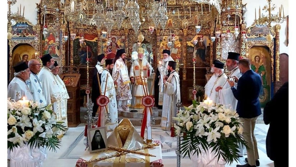 Archbishop Elpidophoros in Crete