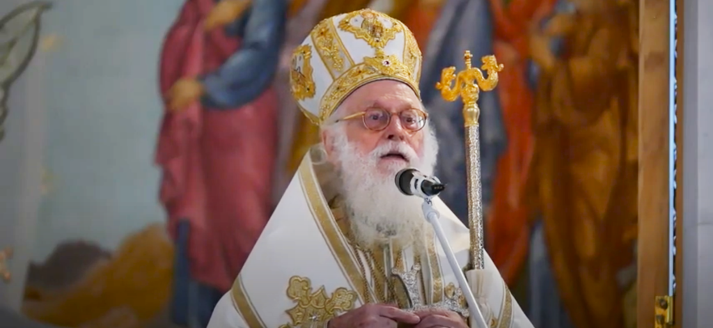 Fjala e Kryepiskopit Anastas në fund të Liturgjisë Hyjnore, në të Kremten e Jetëndërrimit të Apostoll e Ungjillor Joanit