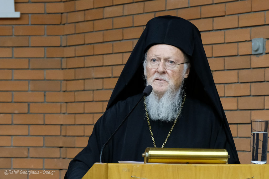 Address by His All-Holiness Ecumenical Patriarch Bartholomew at the G20 Interfaith Forum “OPEN LETTER TO COP 26: ASCETICISM, JUSTICE AND ENERGY” (September 13th, 2021)