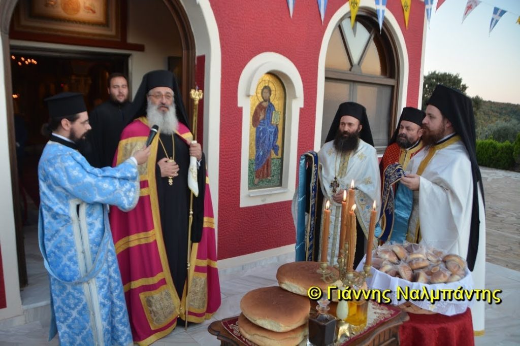 Ο Μητροπολίτης Αλεξανδρουπόλεως στη Μονή του Αγίου Ιωάννου Θεολόγου στο Αετοχώρι