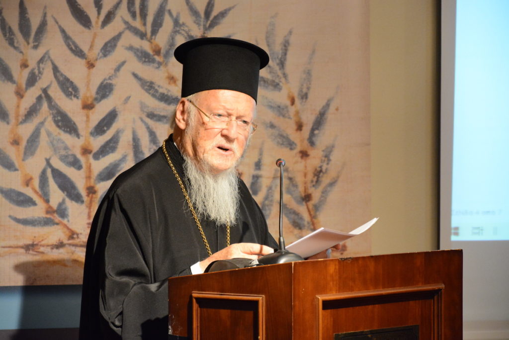 Ο Οικουμενικός Πατριάρχης για την οικολογική κρίση