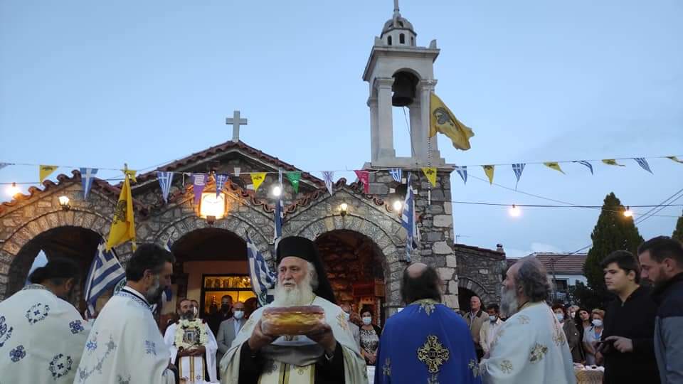 Τρίπολη: Ο πανηγυρικός Εσπερινός για το Γεννέσιον της Θεοτόκου