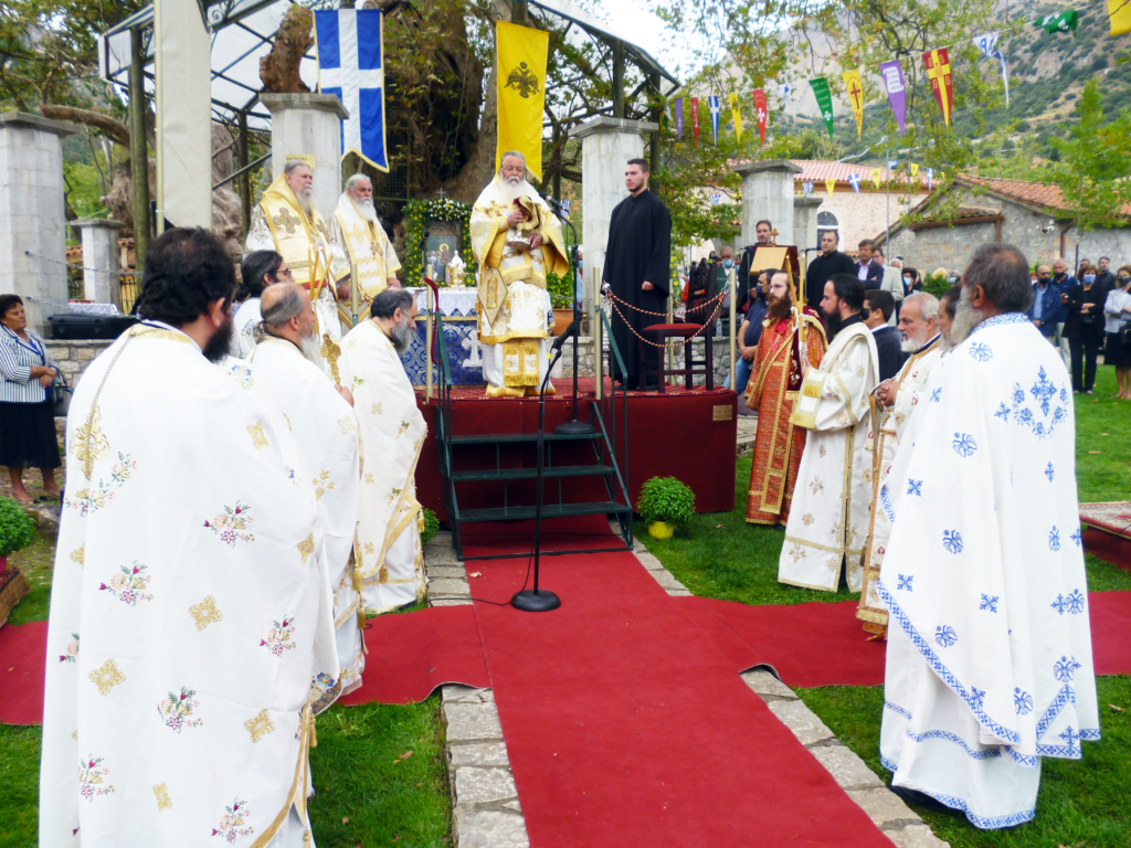 Υπό ασθενή βροχή εόρτασε η Παναγία Πλατανιώτισσα