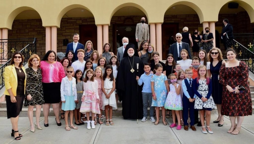 His Eminence Archbishop Elpidophoros of America Sunday before the Exaltation of the Holy Cross