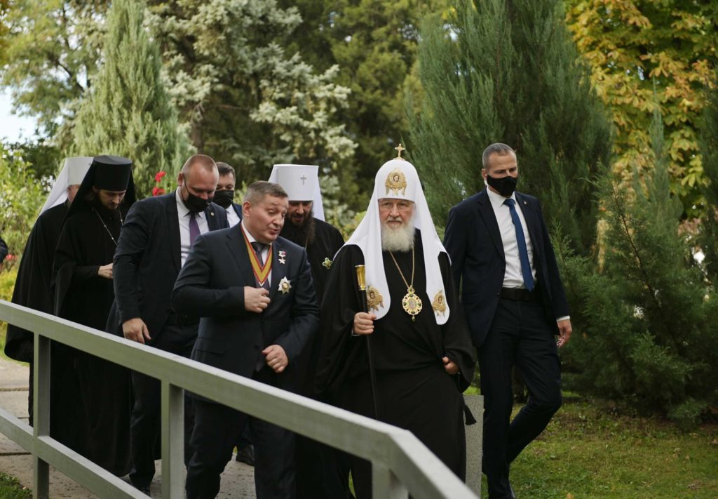 Святейший Патриарх Кирилл посетил музей-заповедник «Сталинградская битва» на Мамаевом кургане