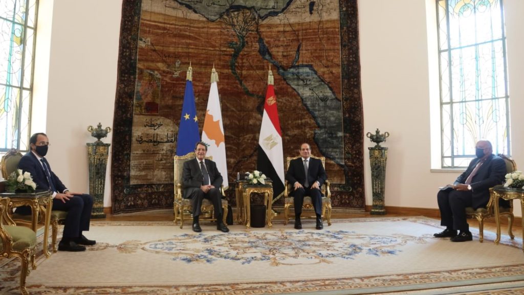 Πάγια στήριξη της Αιγύπτου στη Λευκωσία στο θέμα του Κυπριακού εξέφρασε ο Πρόεδρος Αλ Σίσι
