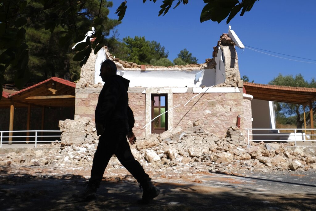Στον “χορό” των μετασεισμών η Κρήτη – Σε σκηνές πέρασαν το πρώτο βράδυ σεισμόπληκτοι – Στην πρώτη γραμμή η Εκκλησία